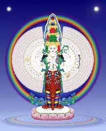Avalokiteshvara with a thousand hands