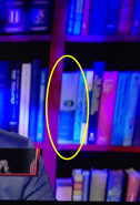 Upside down Book circled