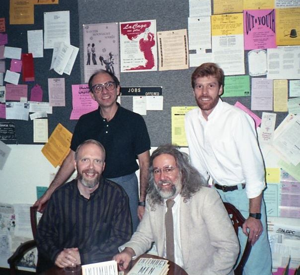 Jihn Driggs & Stephen Finn at Liberty Books 1991