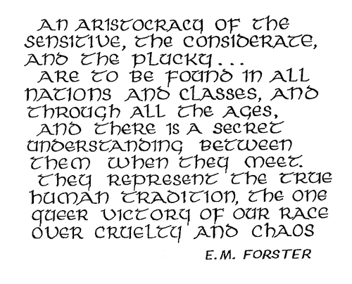 Forster Quote